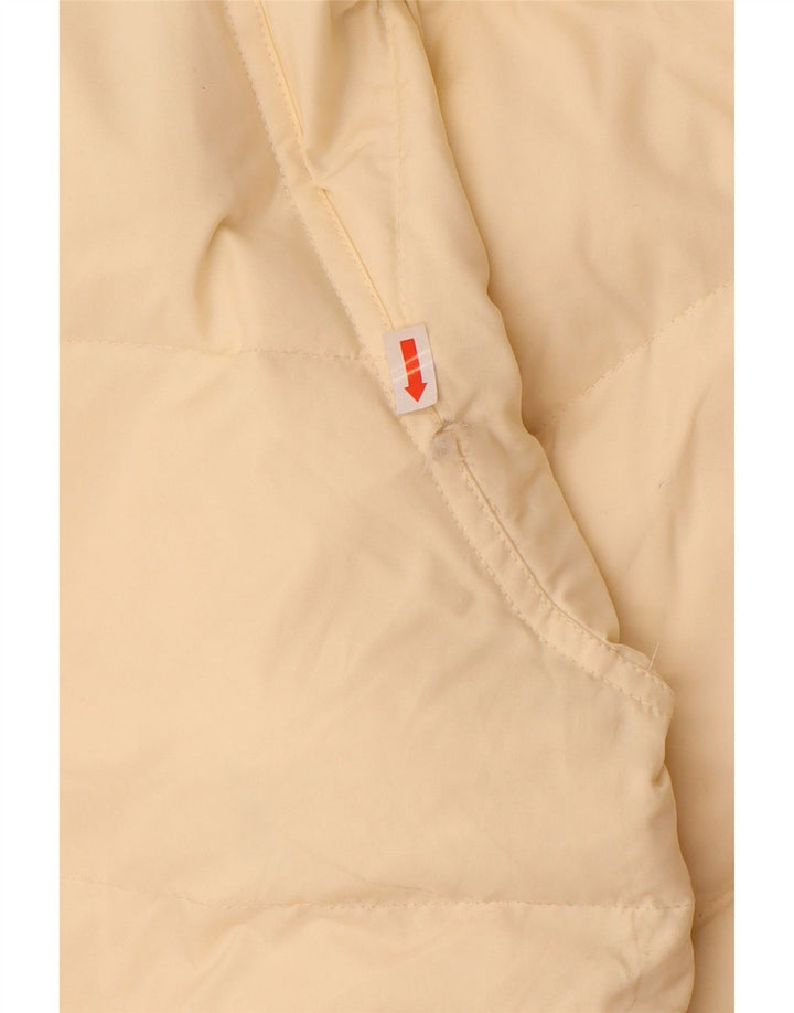 Fila Herren Wattierte Jacke IT 52/54 Large Off White Polyester