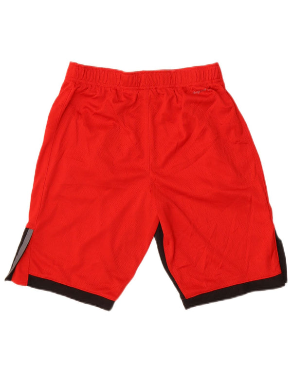 Russell Athletic Sportshorts für Jungen, 14–15 Jahre, XL, rotes Farbblock-Polyester