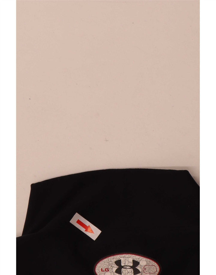 Under Armour Herren Cold Gear Top Langarm Large Schwarz Nylon