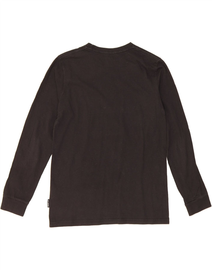 BILLABONG Boys Graphic Top Long Sleeve 11-12 Years Black Cotton Vintage Billabong and Second-Hand Billabong from Messina Hembry 