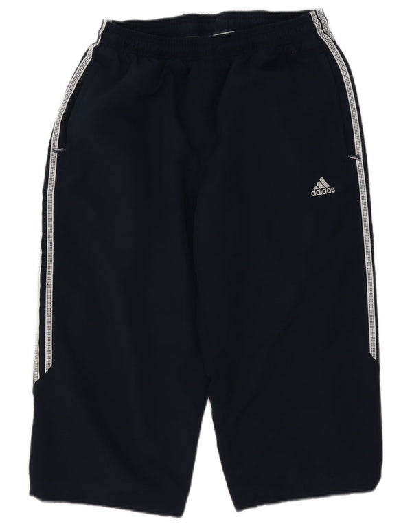 Adidas Herren Capri-Trainingshose, mittelmarineblaues Polyester