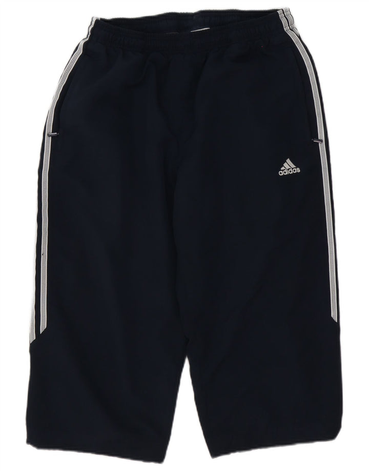 Adidas Herren Capri-Trainingshose, mittelmarineblaues Polyester