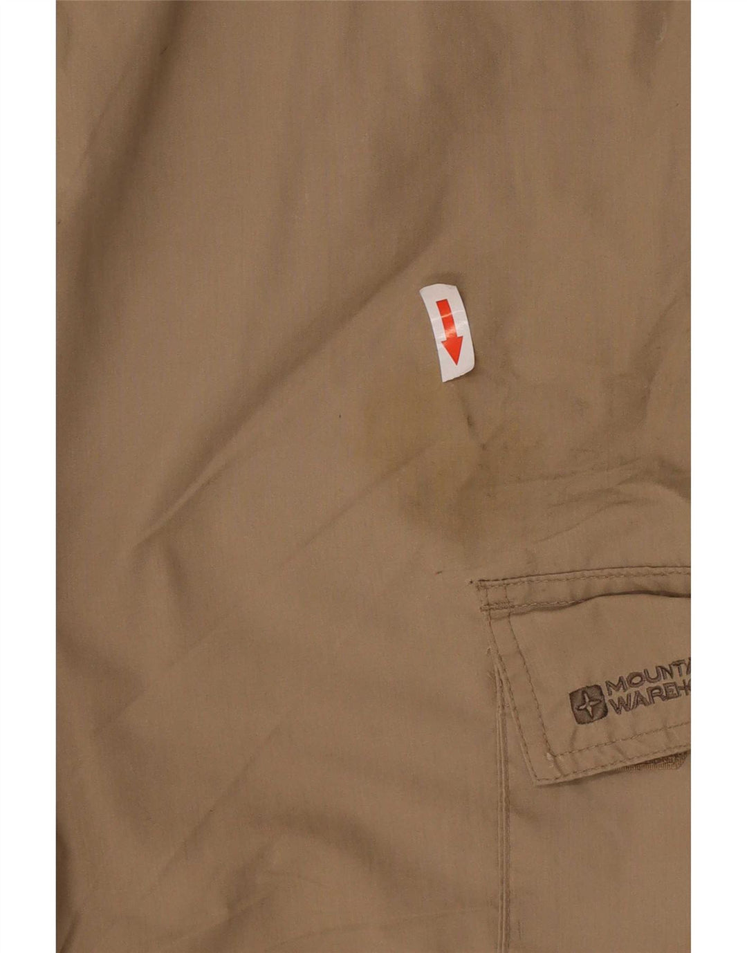 Mountain Warehouse Gerade Herren-Cargohose, W34, L26, Beige, Polyester