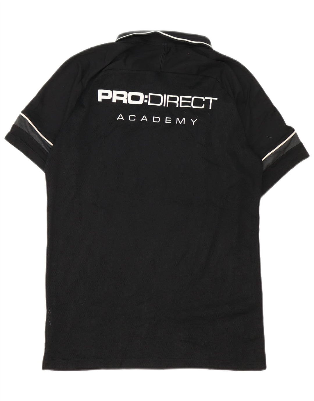 Nike Herren Pro Direct Academy Grafik-Poloshirt, mittelschwarz, Farbblock