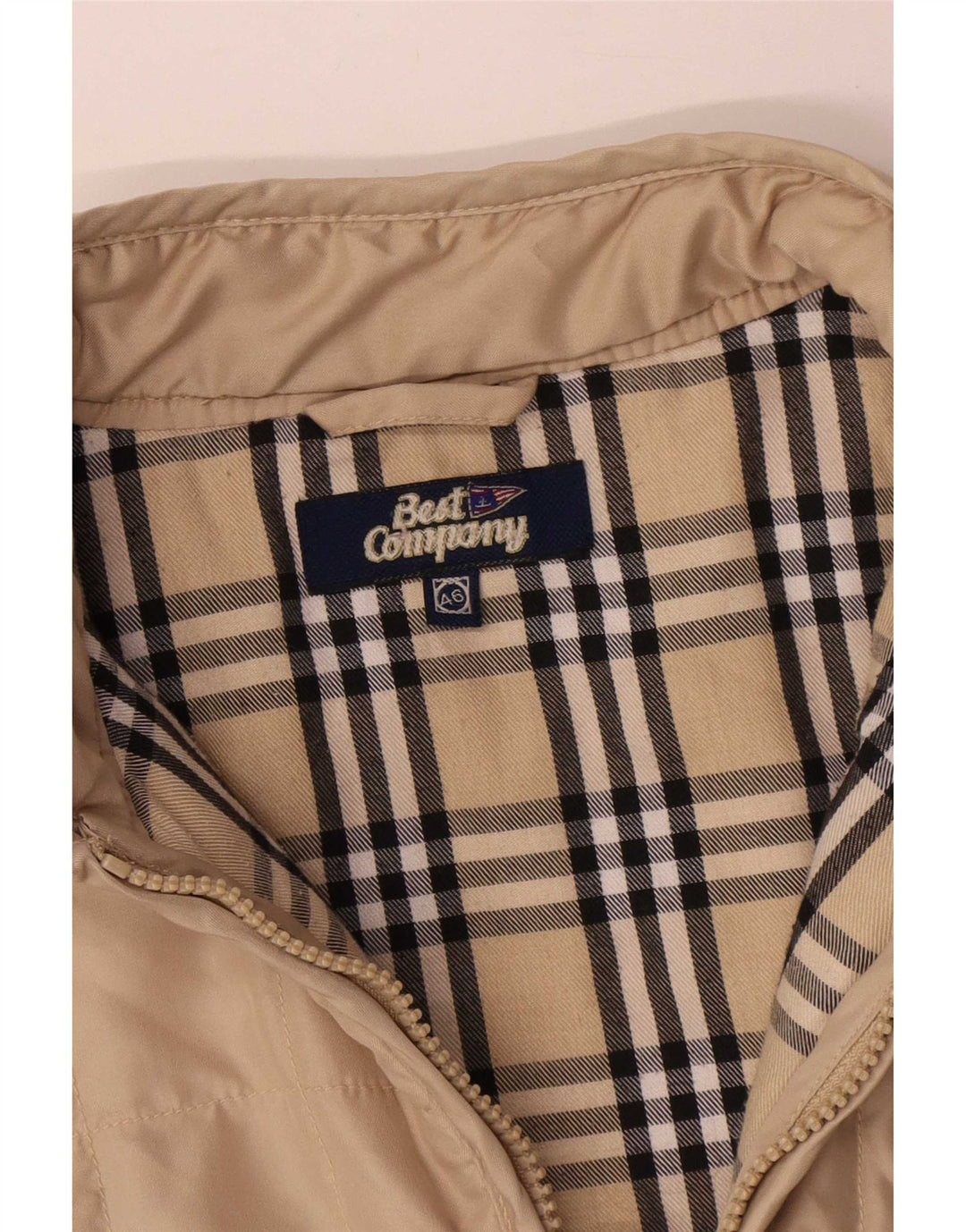 Best Company Damen Steppjacke IT 46 Large Beige Polyester