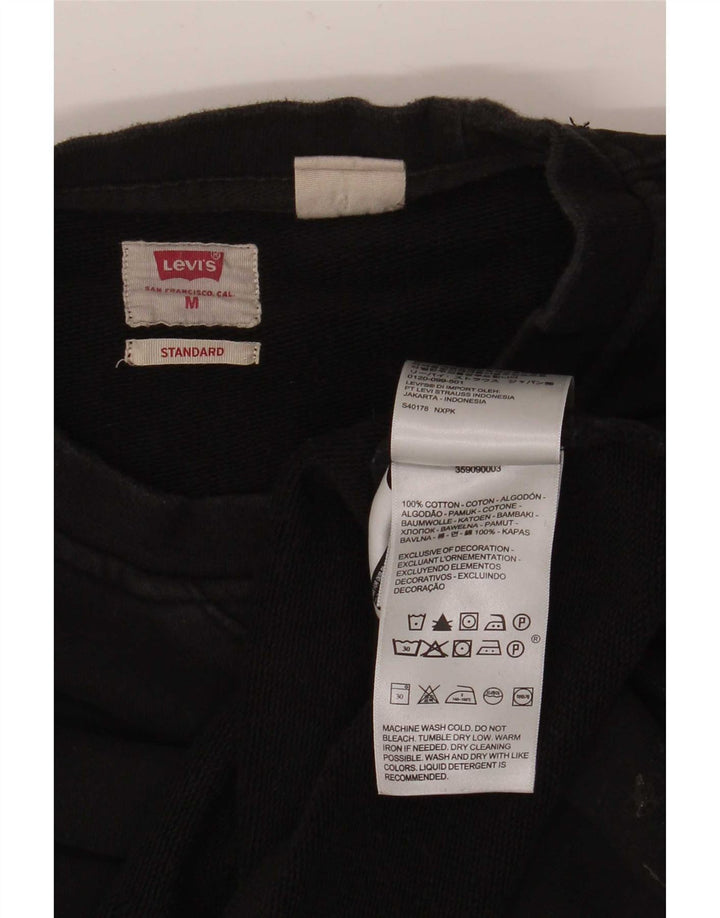 Levi's Damen Standard-Sweatshirt in Übergröße, Gr. 14, mittelschwarz