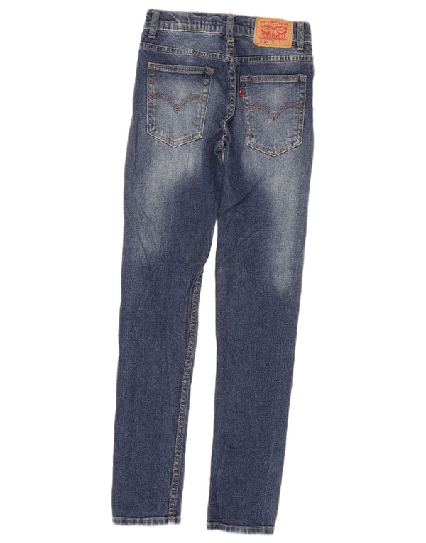 Levi's 519 Skinny Jeans für Jungen, 11–12 Jahre, W24 L29, blaue Baumwolle