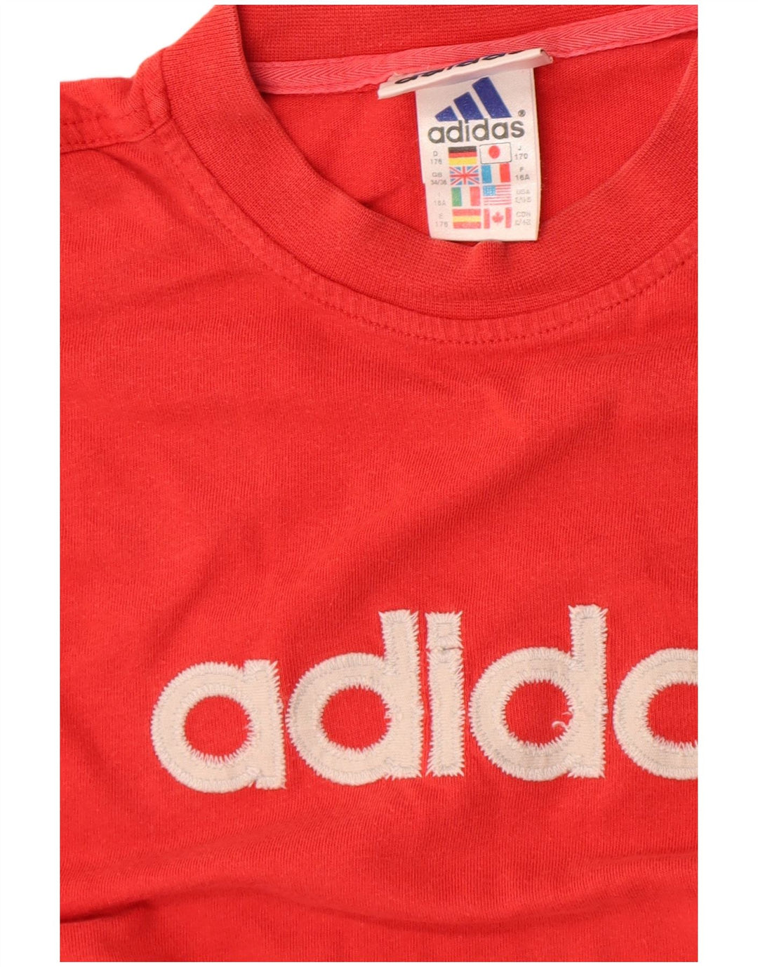Adidas Jungen Graphic T-Shirt Top 15-16 Jahre Rot