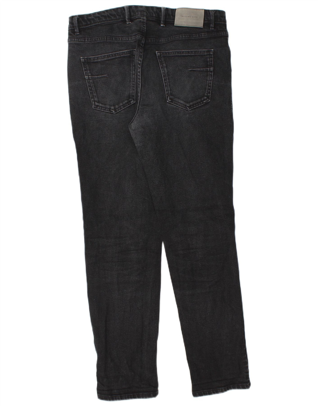 Massimo Dutti Herren Slim Jeans EU 40 Medium W31 L28 Schwarz