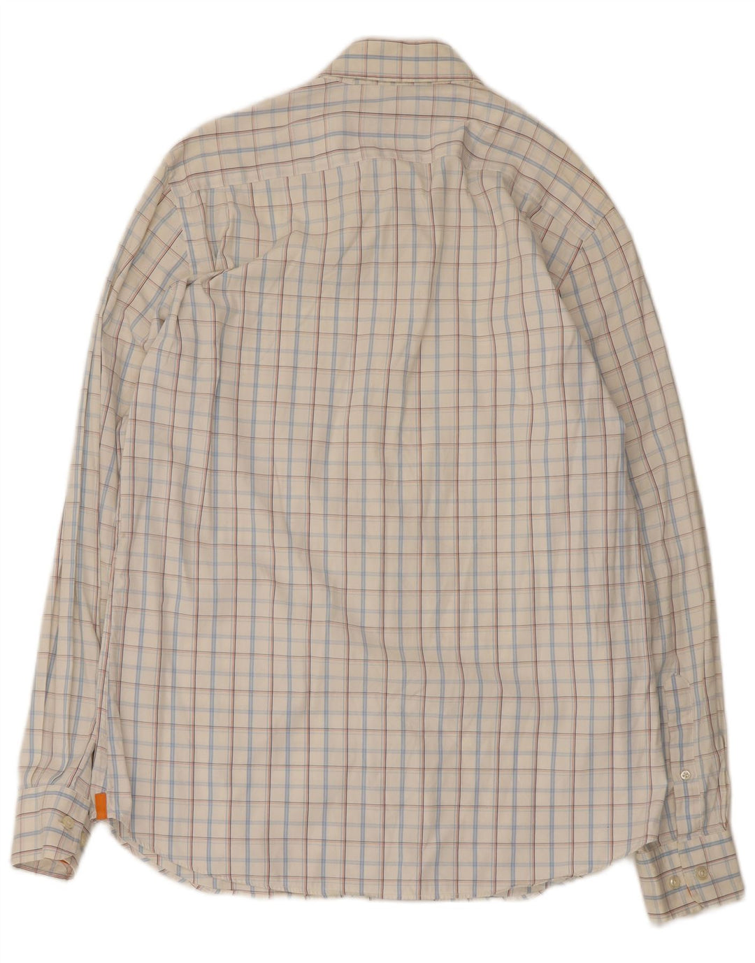 Massimo Dutti Herrenhemd, groß, weiß kariert