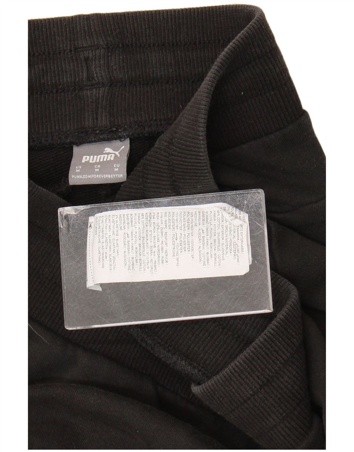 Puma Damen Sportshorts UK 14 Medium Schwarz Baumwolle