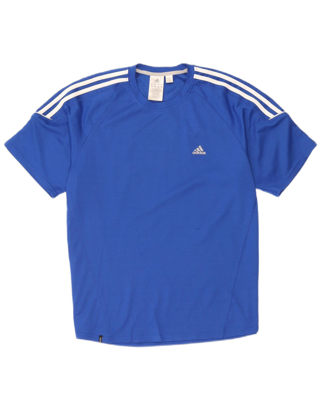 Adidas Herren T-Shirt Top Large Blau Polyester