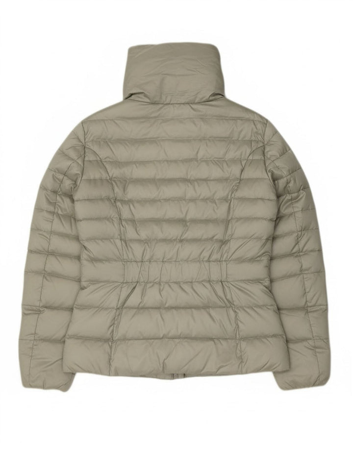 Conte of Florence Wattierte Damenjacke IT 44 Mittelgrünes Polyester