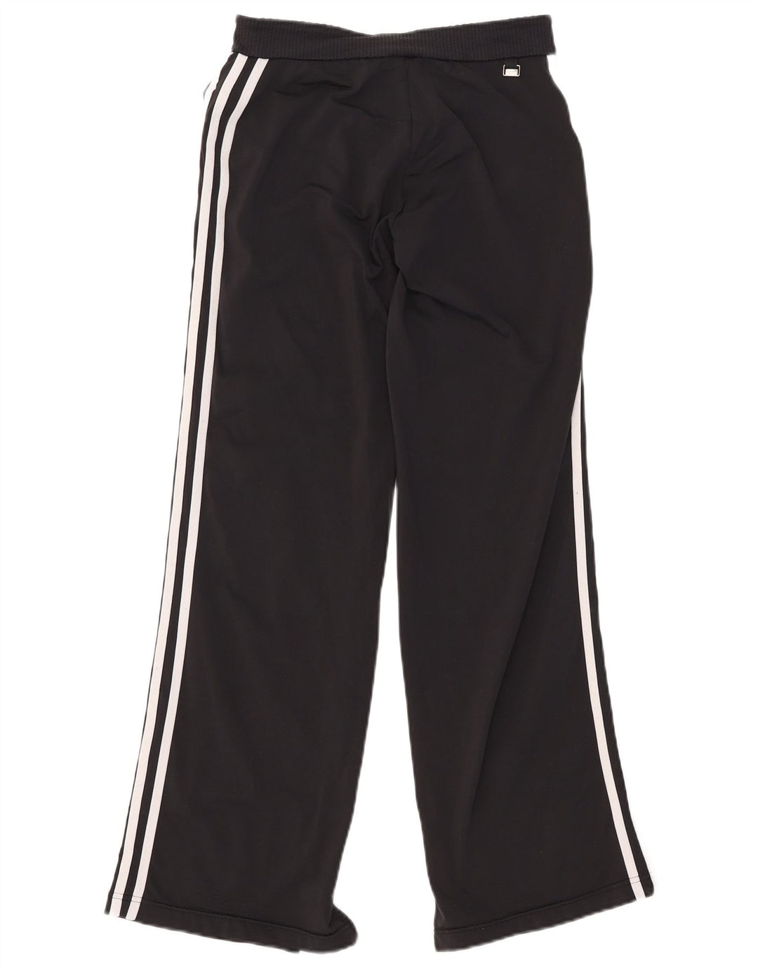 Adidas Damen Trainingshose UK 10 Small Schwarz Polyamid