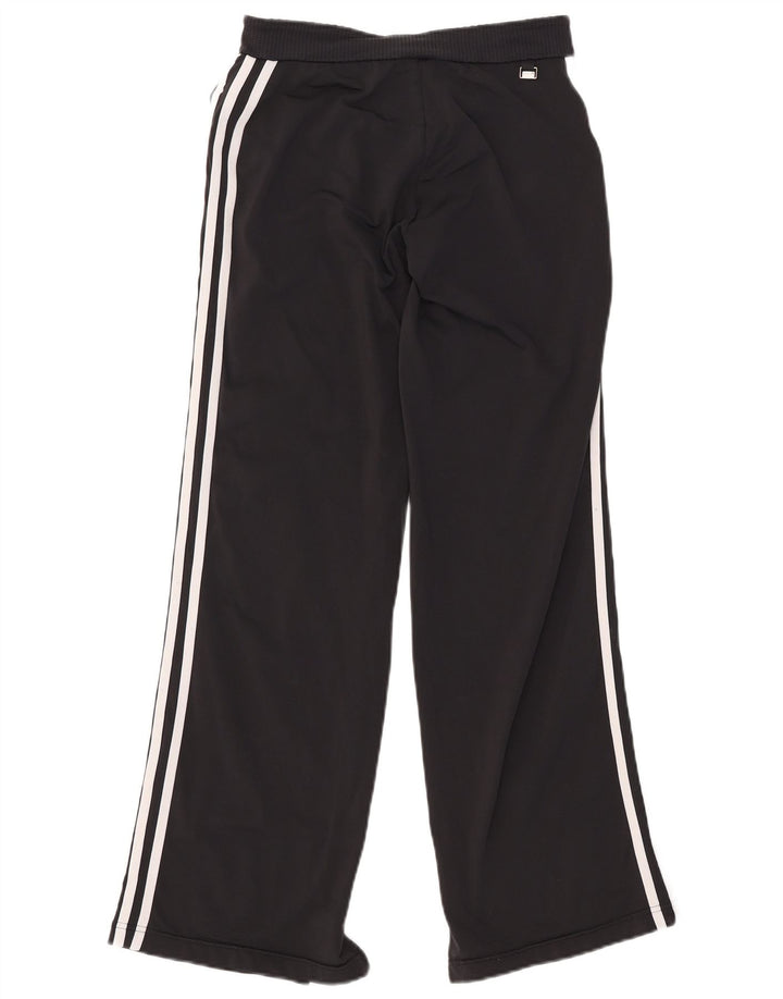 Adidas Damen Trainingshose UK 10 Small Schwarz Polyamid