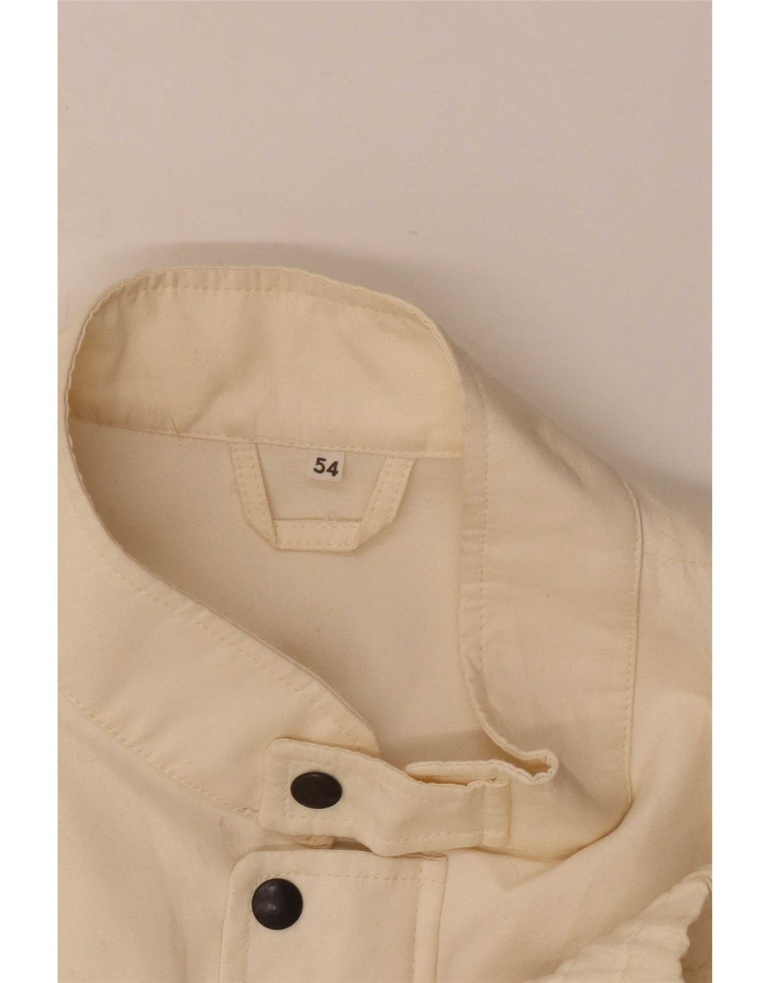 Alexander Herren Bomberjacke IT 54 2XL Off White Baumwolle