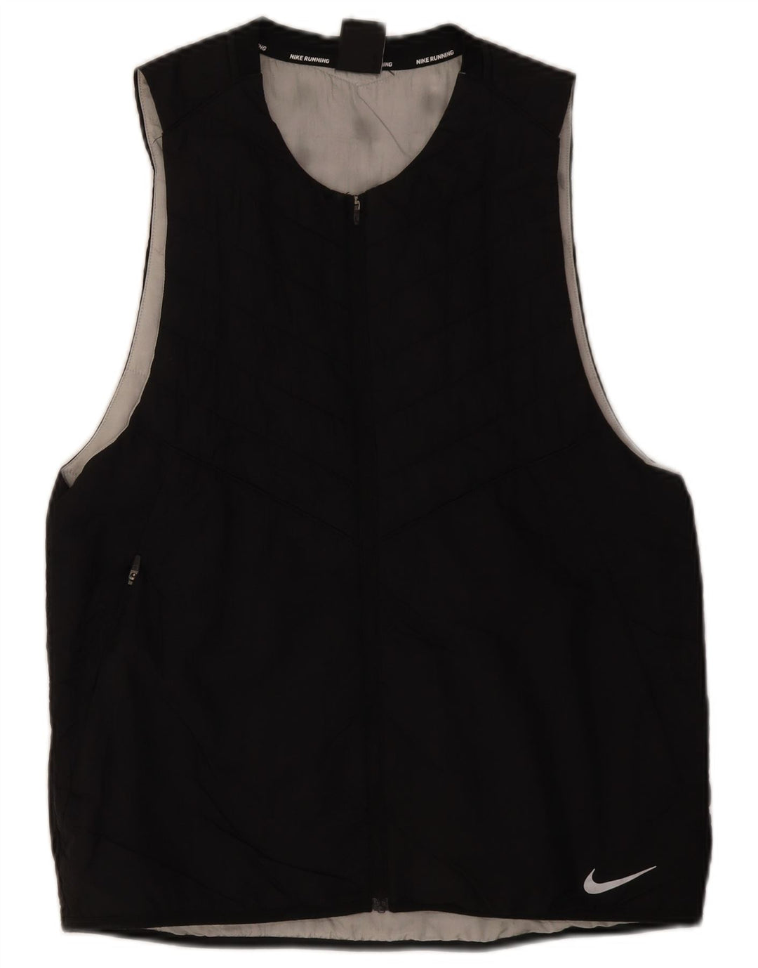 Nike Herren-Laufweste UK 38 Mittelschwarzes Nylon