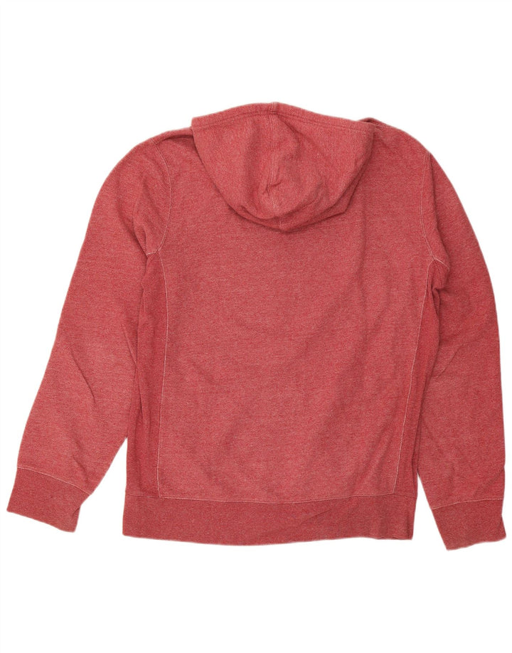 Levi's Herren-Kapuzenpullover mit Reißverschluss, groß, aus roter Baumwolle