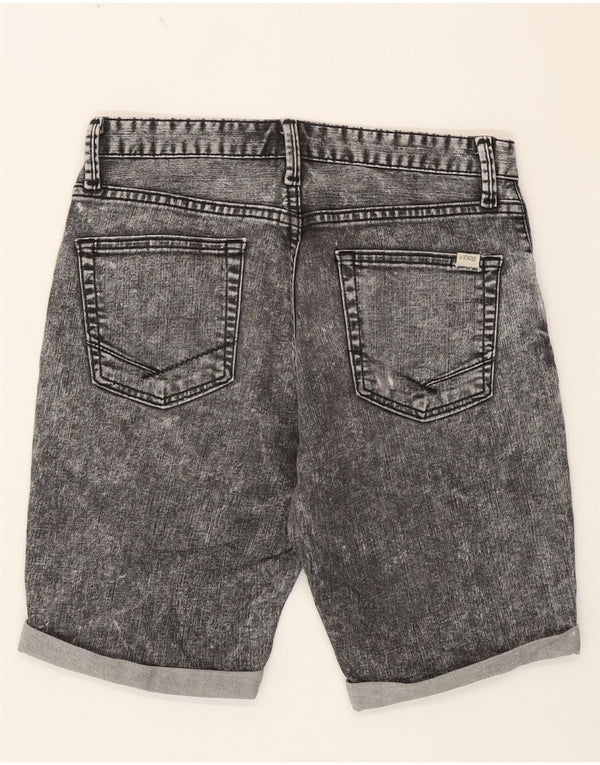 Vans Damen-Jeansshorts in Acid-Waschung W28 Mittelgrau