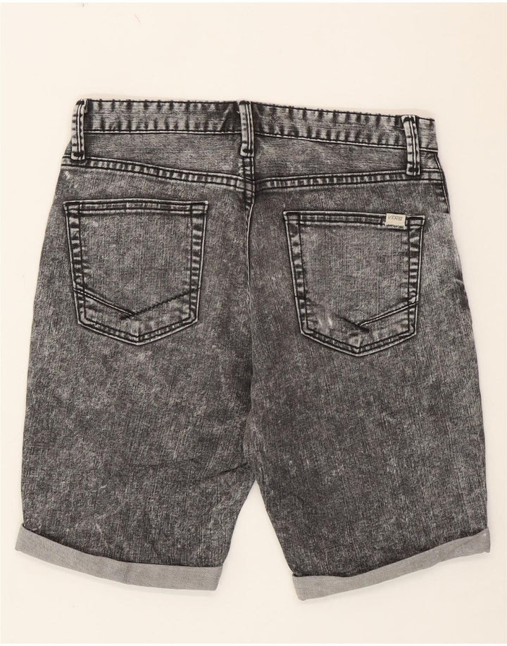 Vans Damen-Jeansshorts in Acid-Waschung W28 Mittelgrau