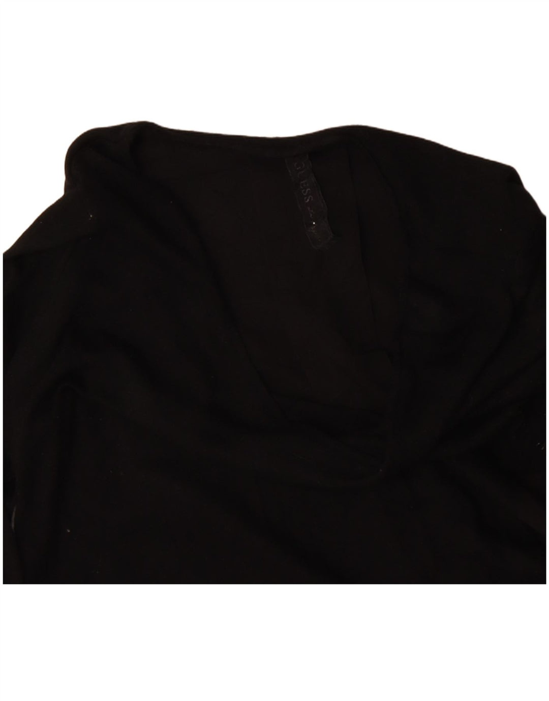 Guess Damen Blusentop UK 14 Medium Schwarz