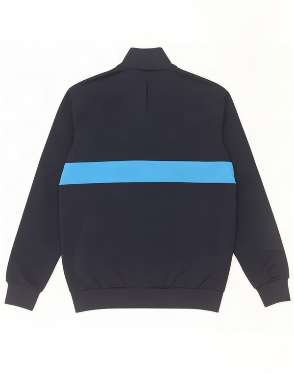 Adidas Jungen-Trainingsanzug-Top-Jacke, 13–14 Jahre, Marineblau, Farbblock