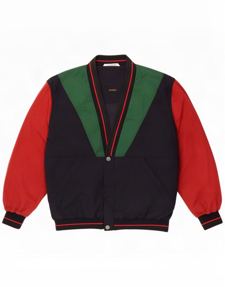 Signe Incognito Herren Bomberjacke IT 48 Medium Mehrfarbig Colourblock