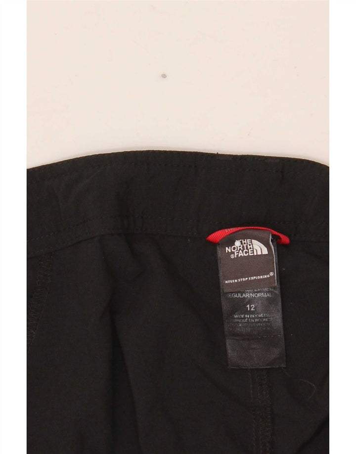 The North Face Damen Cargo-Shorts US 12 Large W34 Schwarzes Nylon