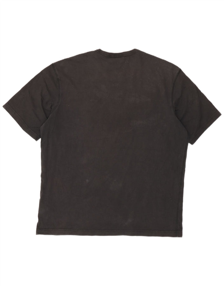 Adidas Herren Graphic Regular Fit T-Shirt Top Large Schwarz Baumwolle