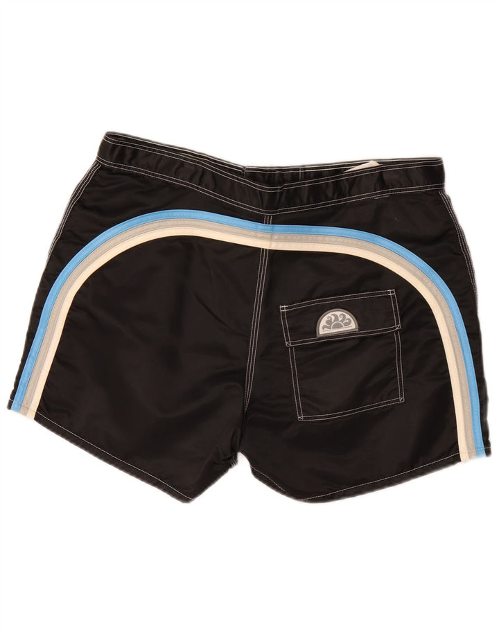 Sundek Herren-Badeshorts, groß, aus schwarzem Nylon