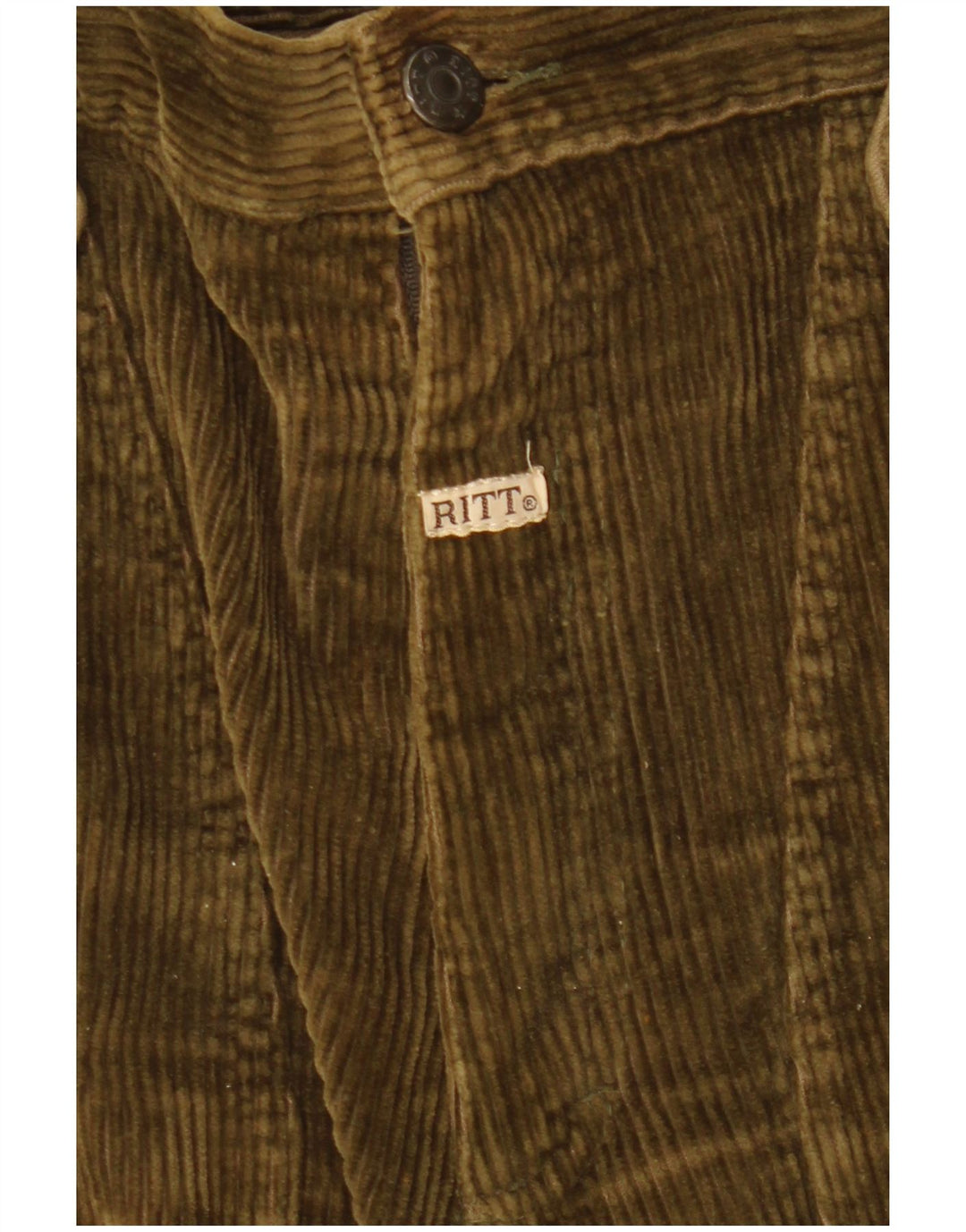 RITT Gerade Herren-Cordhose W31 L29 Khaki