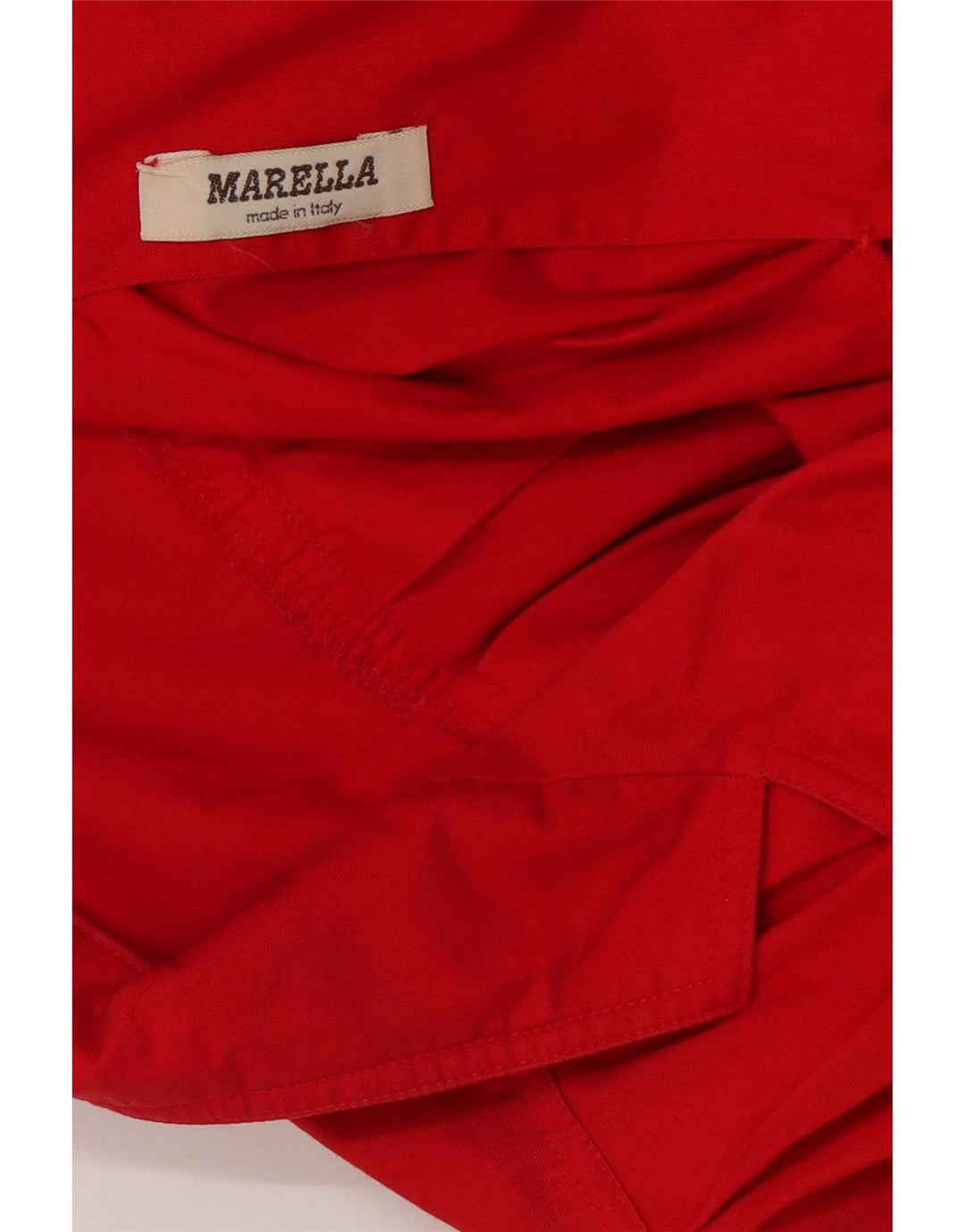 Marella Damen Crop Wrap Bomberjacke UK 12 Mittelrot