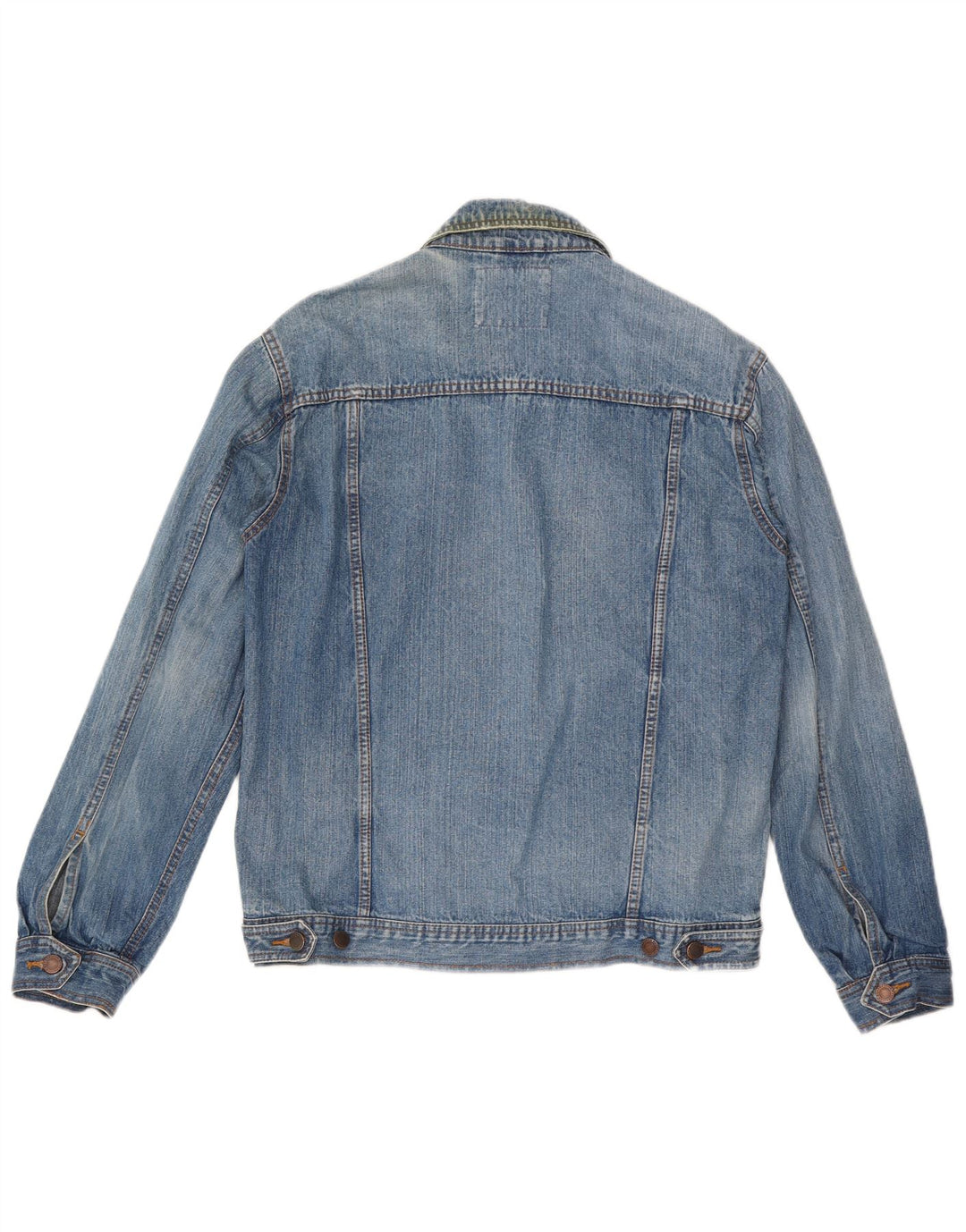 John Baner Herren Jeansjacke UK 38 Mittelblaue Baumwolle