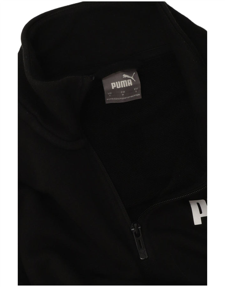 PUMA Herren Grafik-Trainingsanzug-Oberteil, Jacke, Größe S, Schwarz