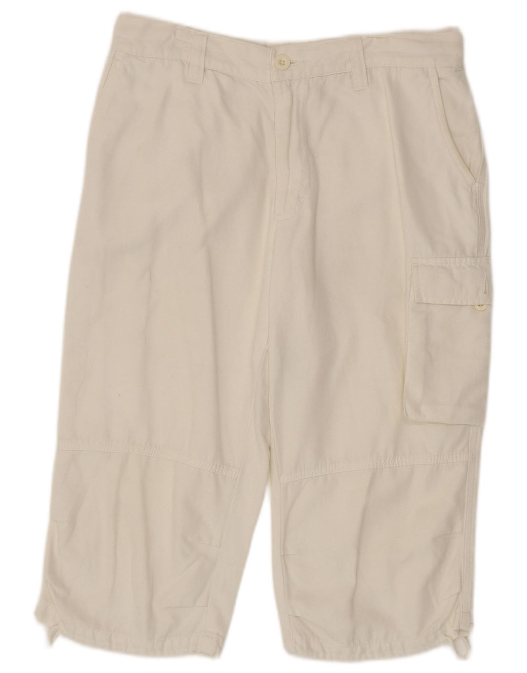 North Sails Herren Cargo-Bermudashorts IT 46 Small W32 Weiße Baumwolle
