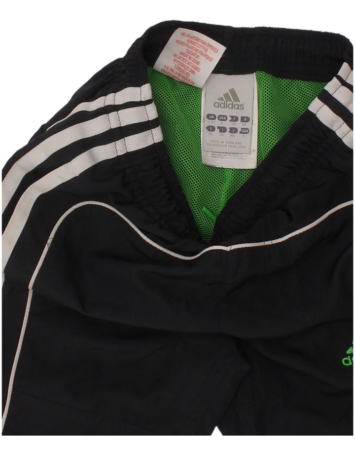 Adidas Jungen Badeshorts 2–3 Jahre, schwarzes Polyester