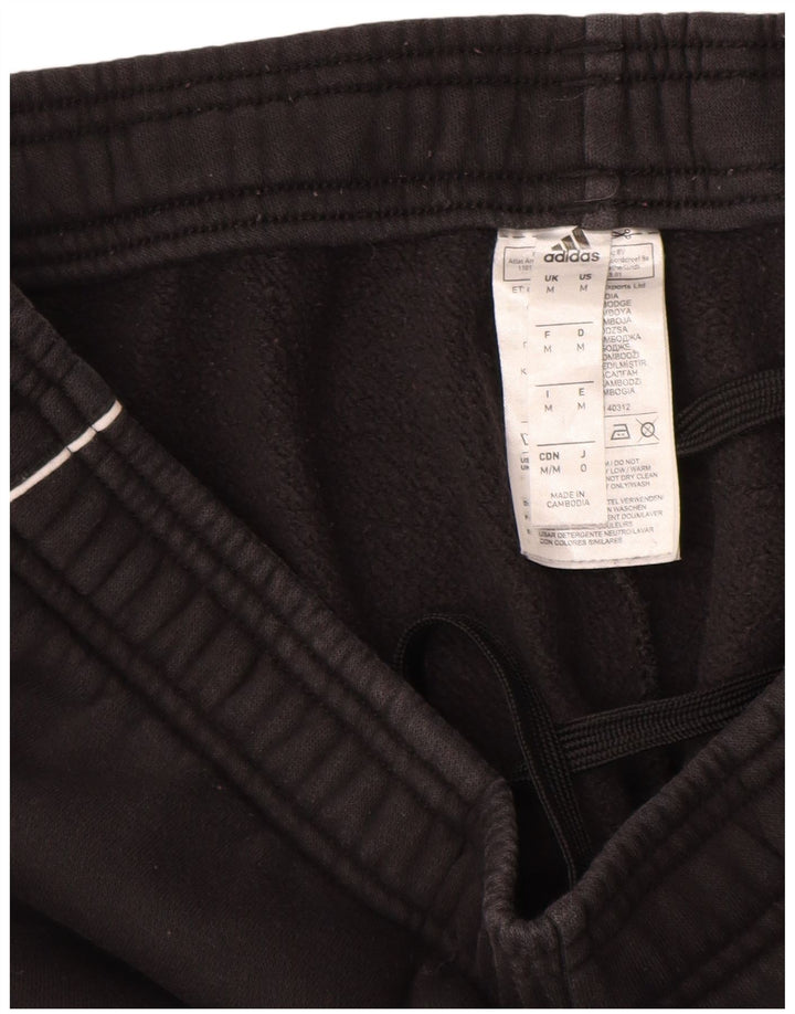 Adidas Herren-Trainingshose, Jogginghose, mittelschwarz, Baumwolle