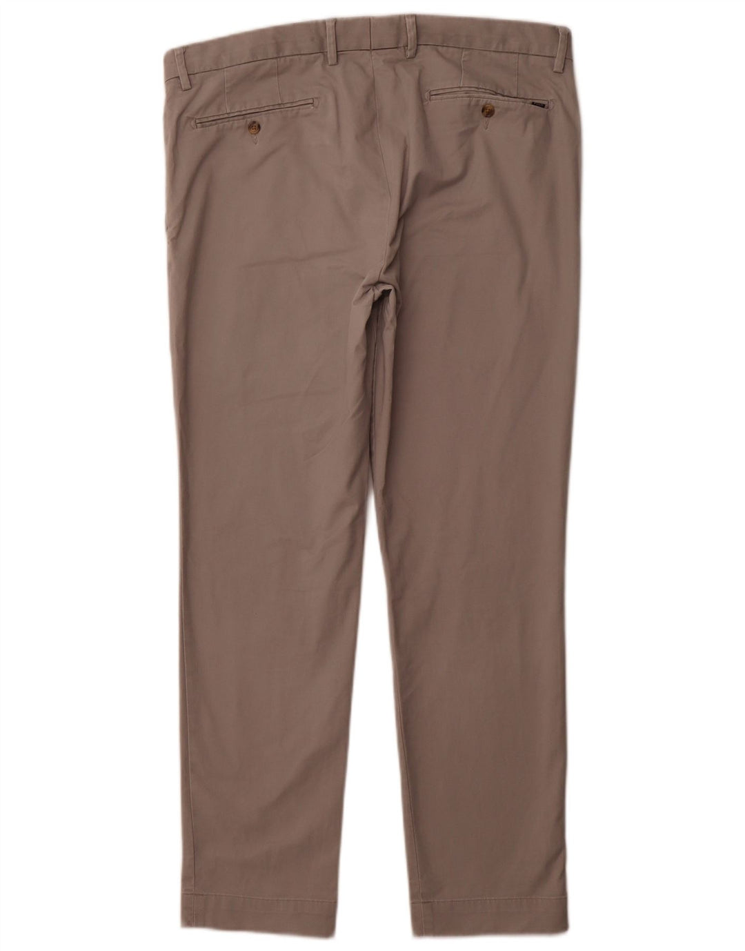 POLO RALPH LAUREN Herren Slim Fit Anzughose W36 L30 Graue Baumwolle