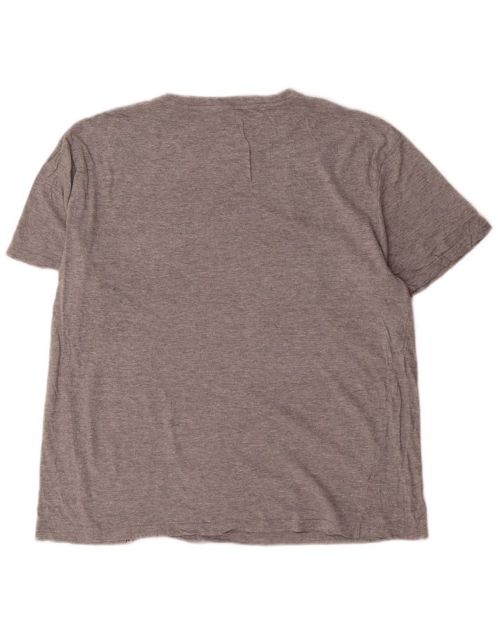 Hurley Herren-T-Shirt mit Grafik, mittelgraue Baumwolle