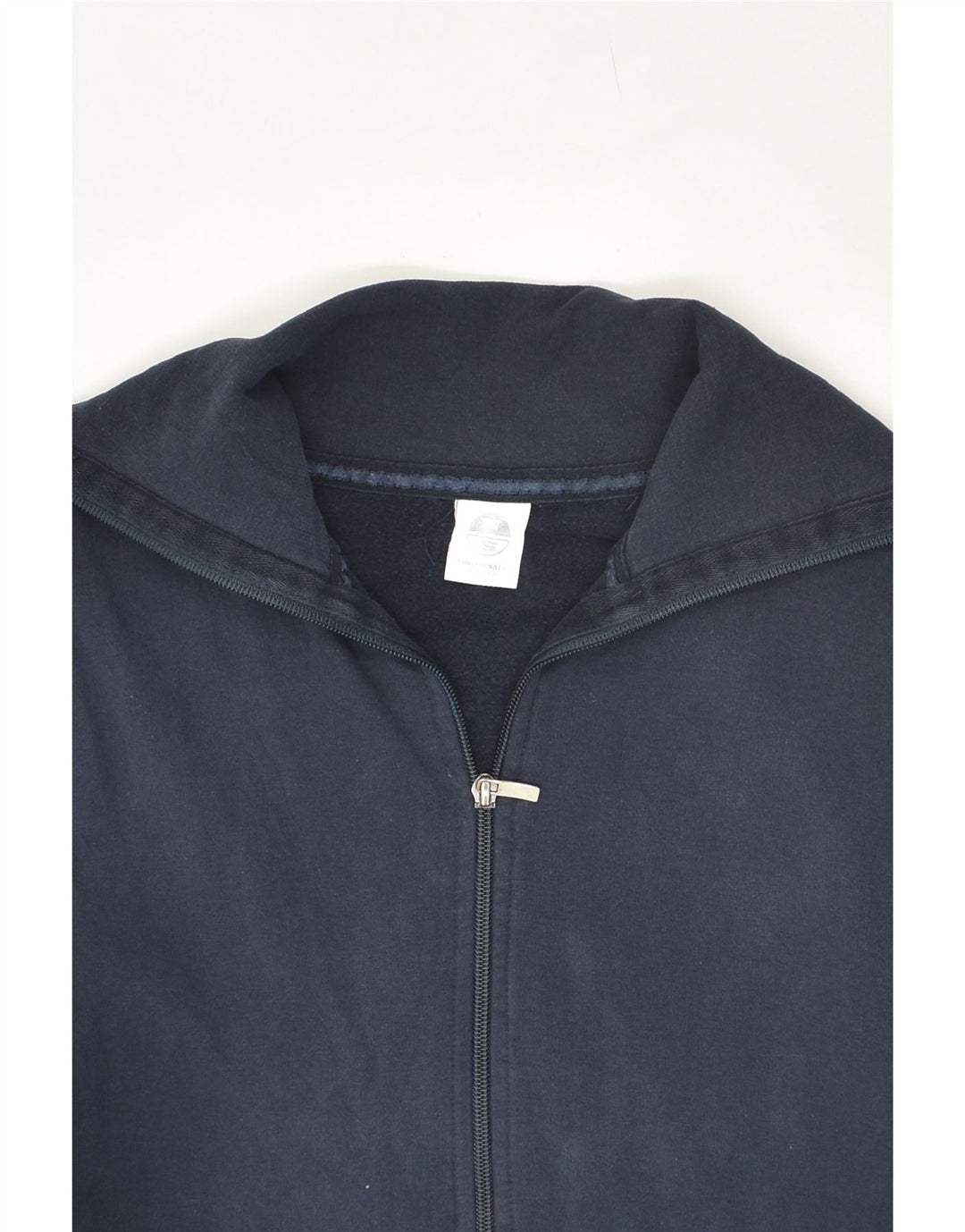 NORTH SAILS Womens Graphic Tracksuit Top Jacket UK 12 Medium Navy Blue Vintage North Sails and Second-Hand North Sails from Messina Hembry 
