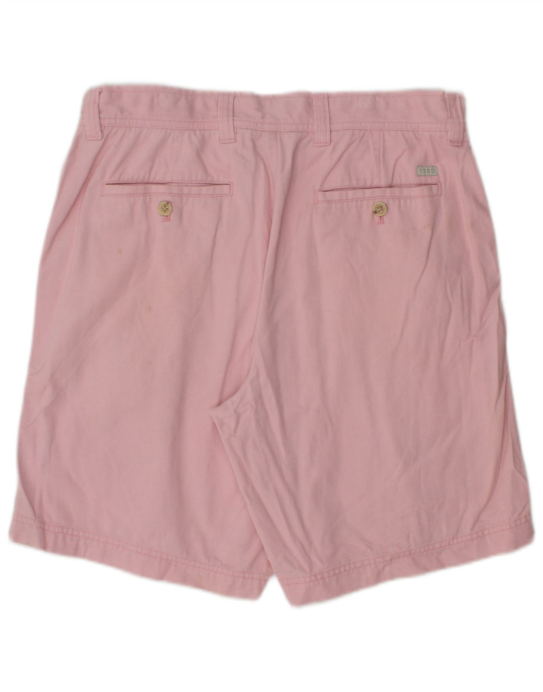 IZOD Herren-Chino-Shorts, W34, groß, rosa Baumwolle