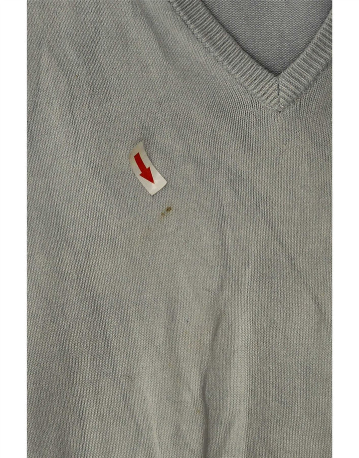 Fila Herren-Weste-Tanktop aus mittelblauer Seide