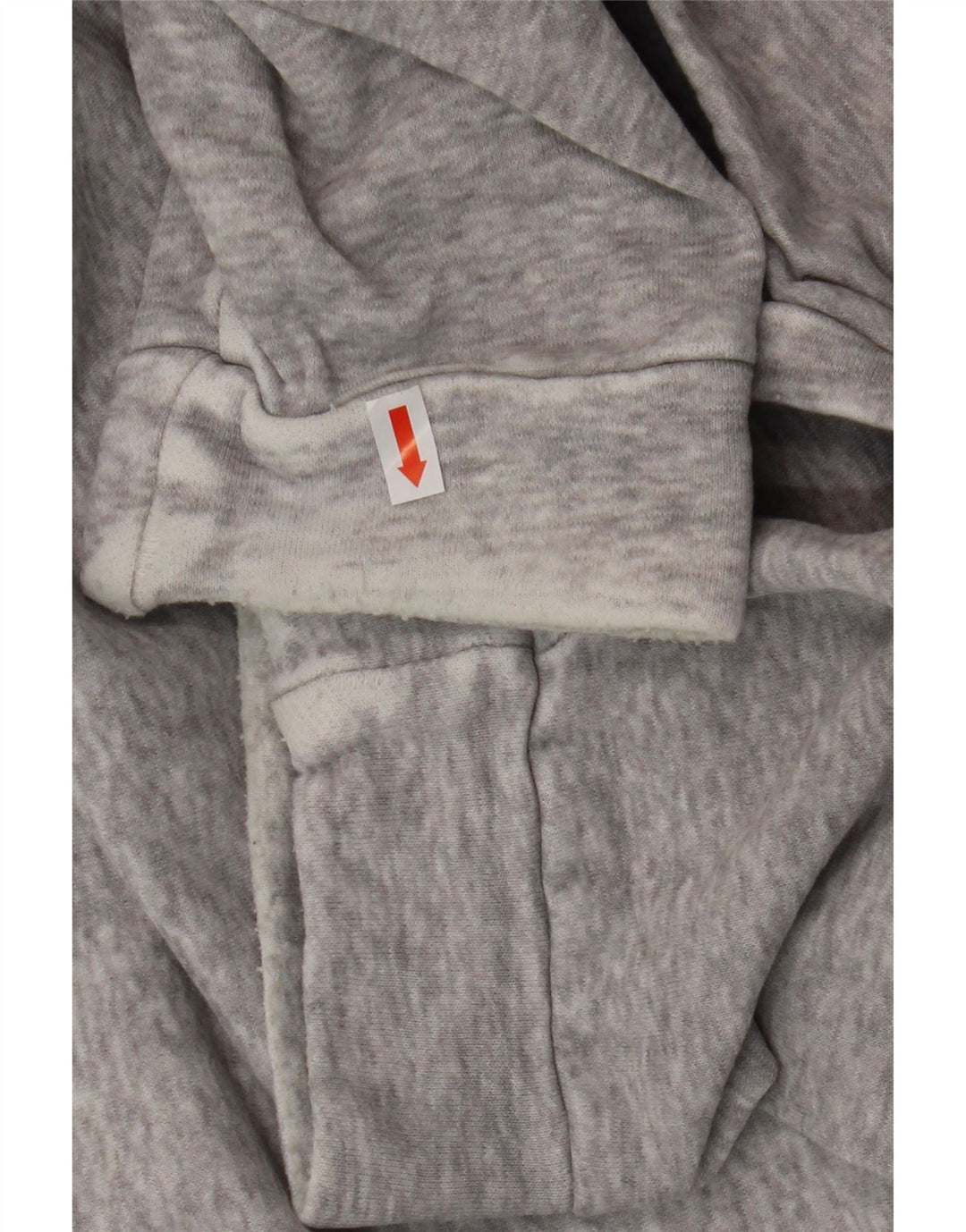 ADIDAS Herren-Sweatshirt-Pullover, große grau gefleckte Baumwolle