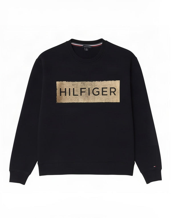 Tommy Hilfiger Sweatshirt für Jungen, 11–12 Jahre, Größe S, Marineblau