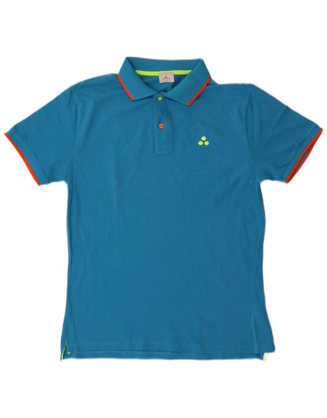PEUTEREY Herren-Poloshirt aus mittelblauer Baumwolle