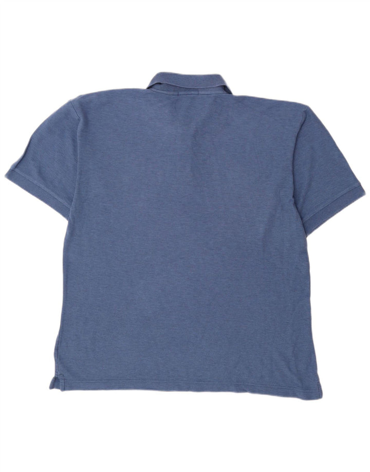 Fila Herren Poloshirt IT 56 XL Blau Baumwolle