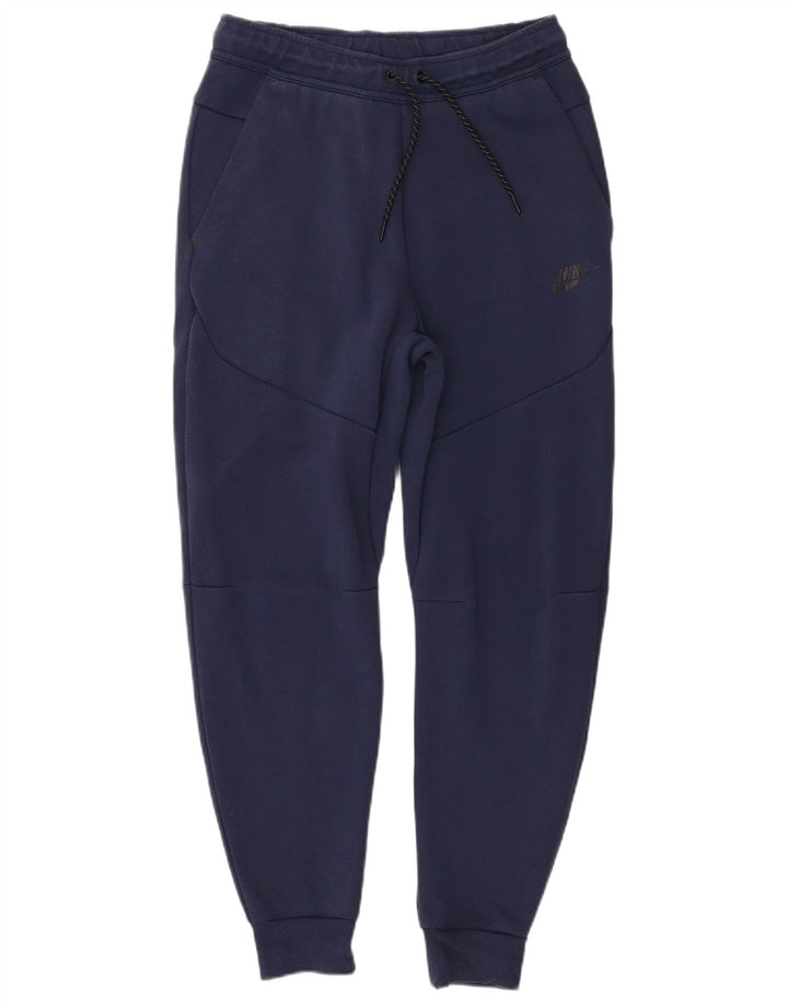 Nike Herren-Trainingshose, Jogginghose, Größe S, marineblau, Baumwolle