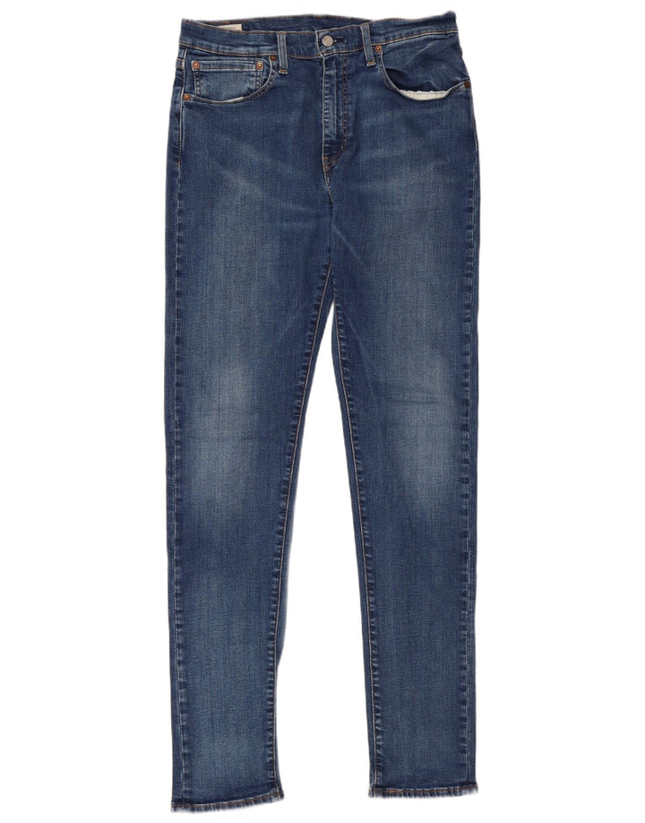 Levi's Herren 512 Slim Tapered Jeans W34 L33 Blaue Baumwolle