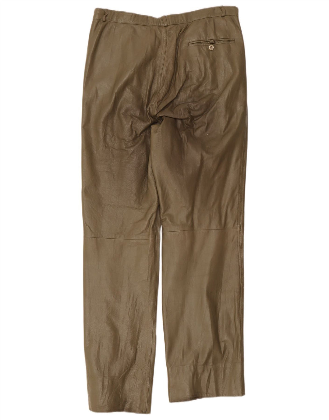 Sperry Damen gerade Lederhose W32 L29 Khaki