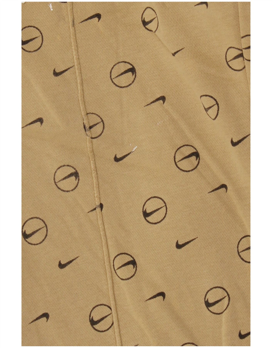 Nike Herren-Trainingsanzughose mit Grafik, Größe S, beige, geometrisch